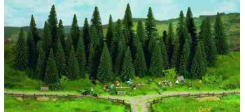 Modélisme ferroviaire : NOCH NO 26330 - 25 Sapins à piquer 